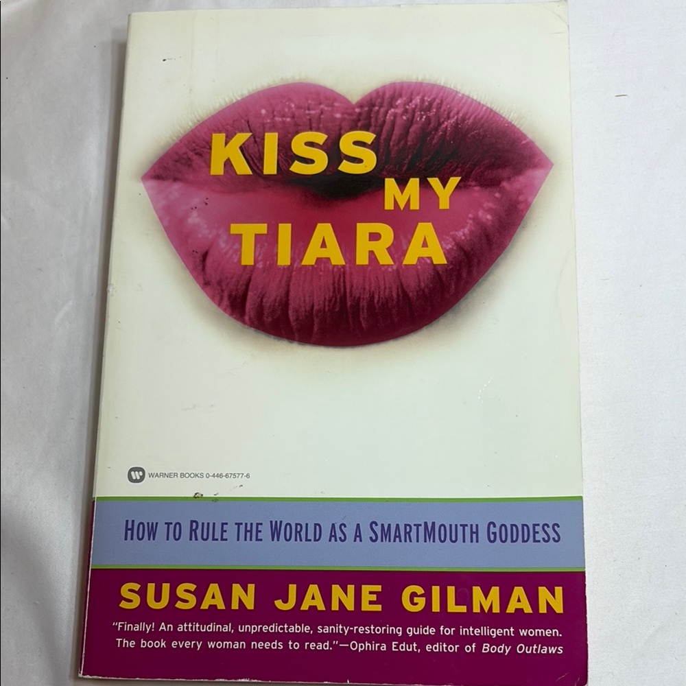 🌺SALE 5 for $20🌺Kiss My Tiara Book by Susan Jane Gilman